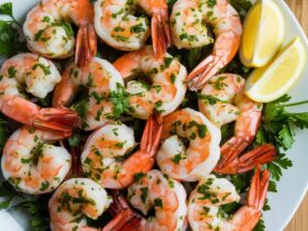 Air Fryer Garlic Butter Shrimp