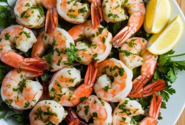 Air Fryer Garlic Butter Shrimp