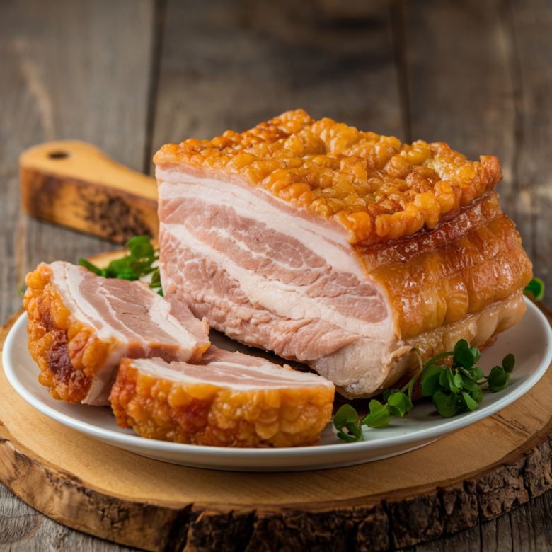 Air Fryer Pork Belly Crispy