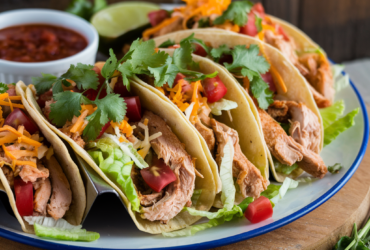 Baked Chicken Tacos