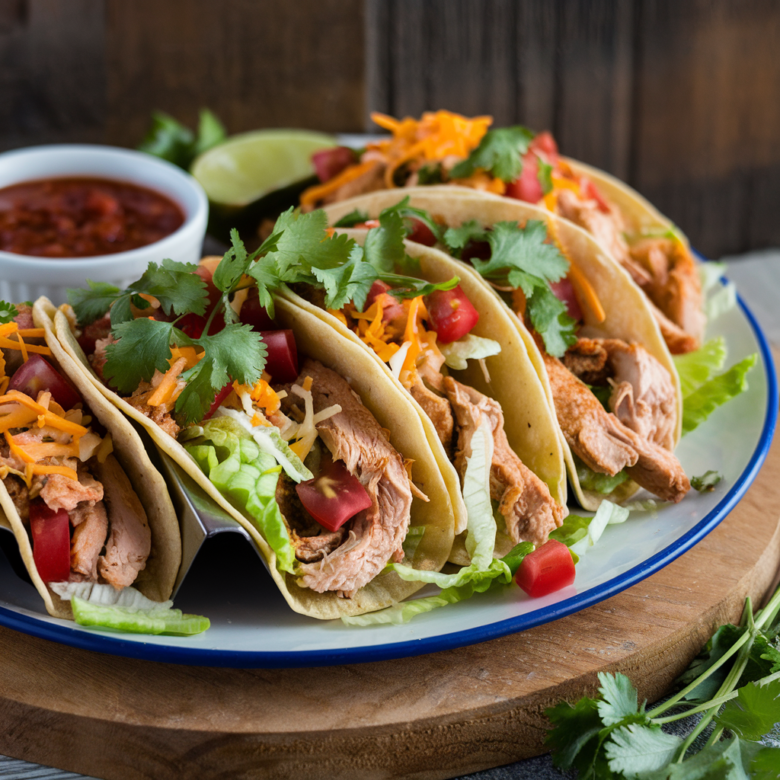 Baked Chicken Tacos