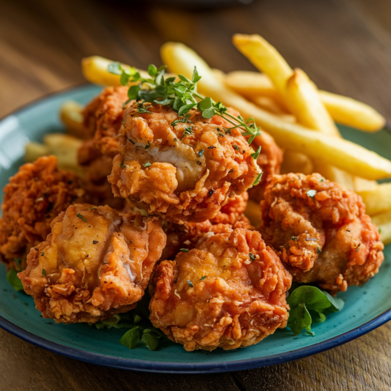 Juicy Fried Chicken Bites Recipe