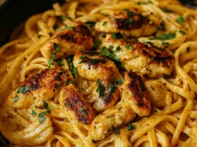 Cowboy Butter Chicken Linguine