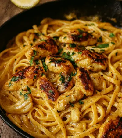 Cowboy Butter Chicken Linguine