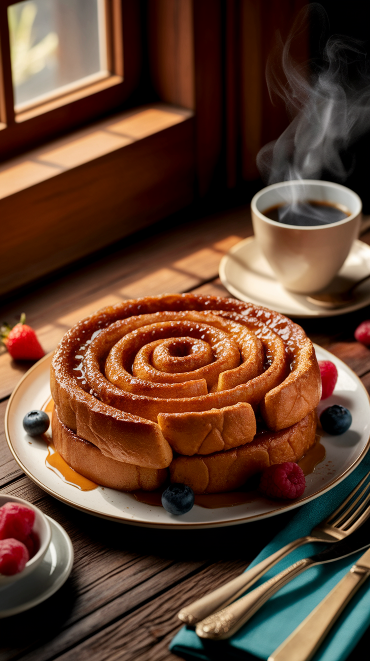 Cinnamon Roll French Toast Recipe
