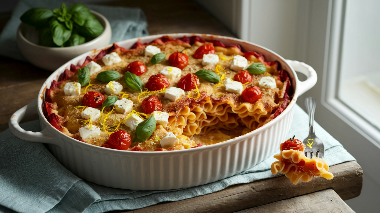 Baked Feta Pasta Recipe