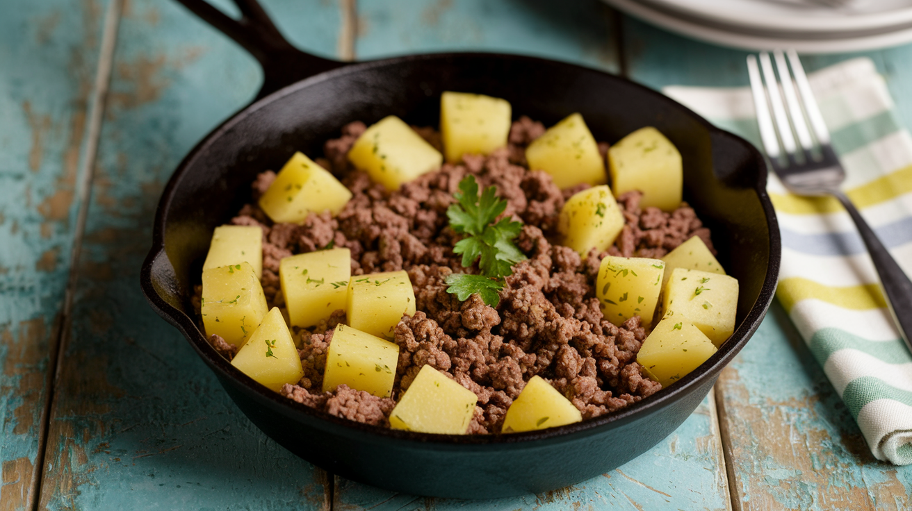 Ground Beef and Potatoes