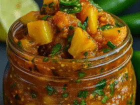 Spicy Pineapple Jalapeño Chutney