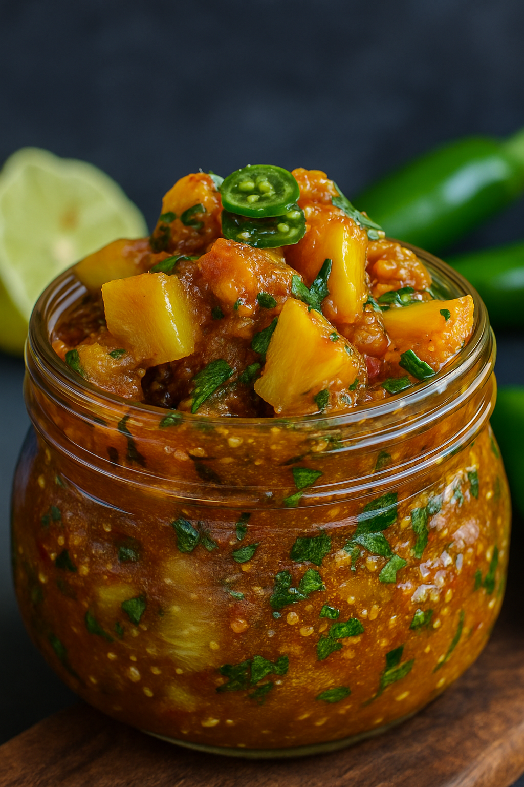 Spicy Pineapple Jalapeño Chutney