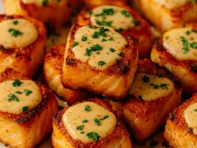 CRISPY BANG BANG SALMON BITES RECIPE