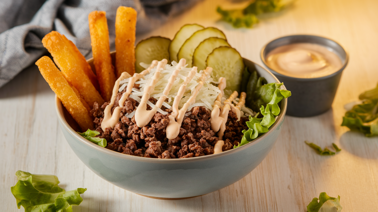 Burger Bowls Recipe