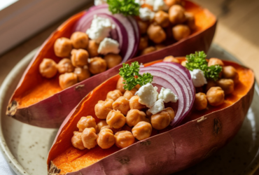 Loaded Roasted Sweet Potato Recipe