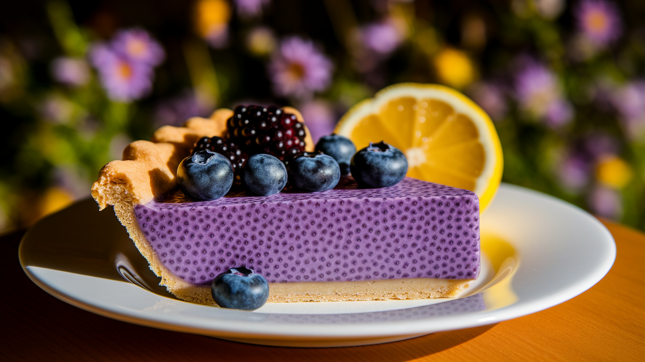 Blueberry Chia Seed Pie