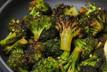 Sweet Chili Roasted Broccoli