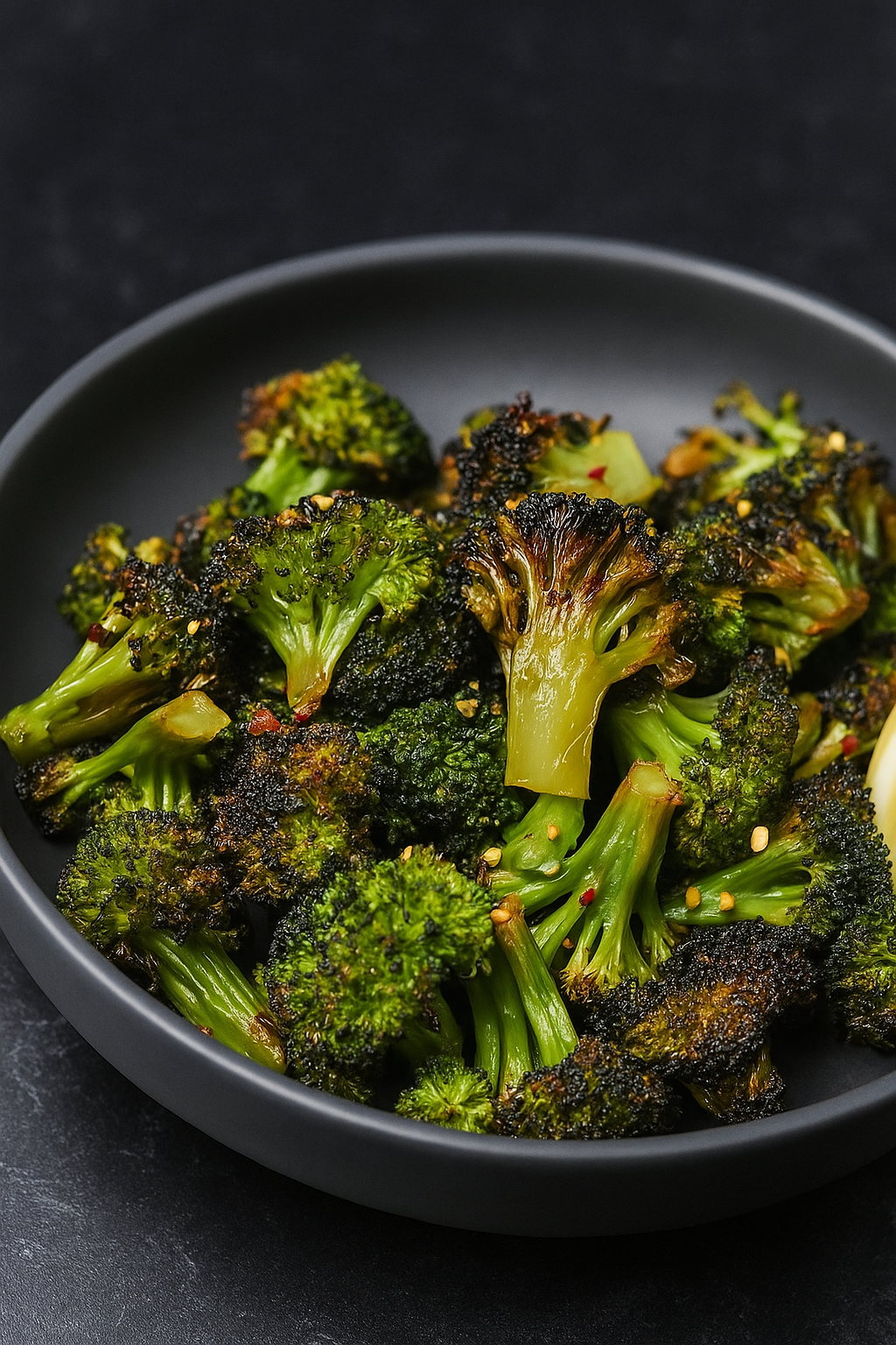Sweet Chili Roasted Broccoli