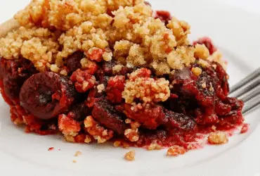 Cherry Crumble Recipe