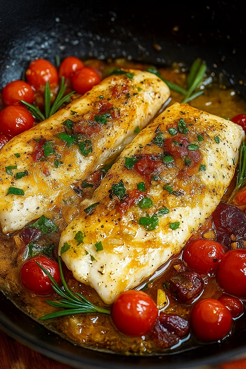 Mediterranean Baked Fish