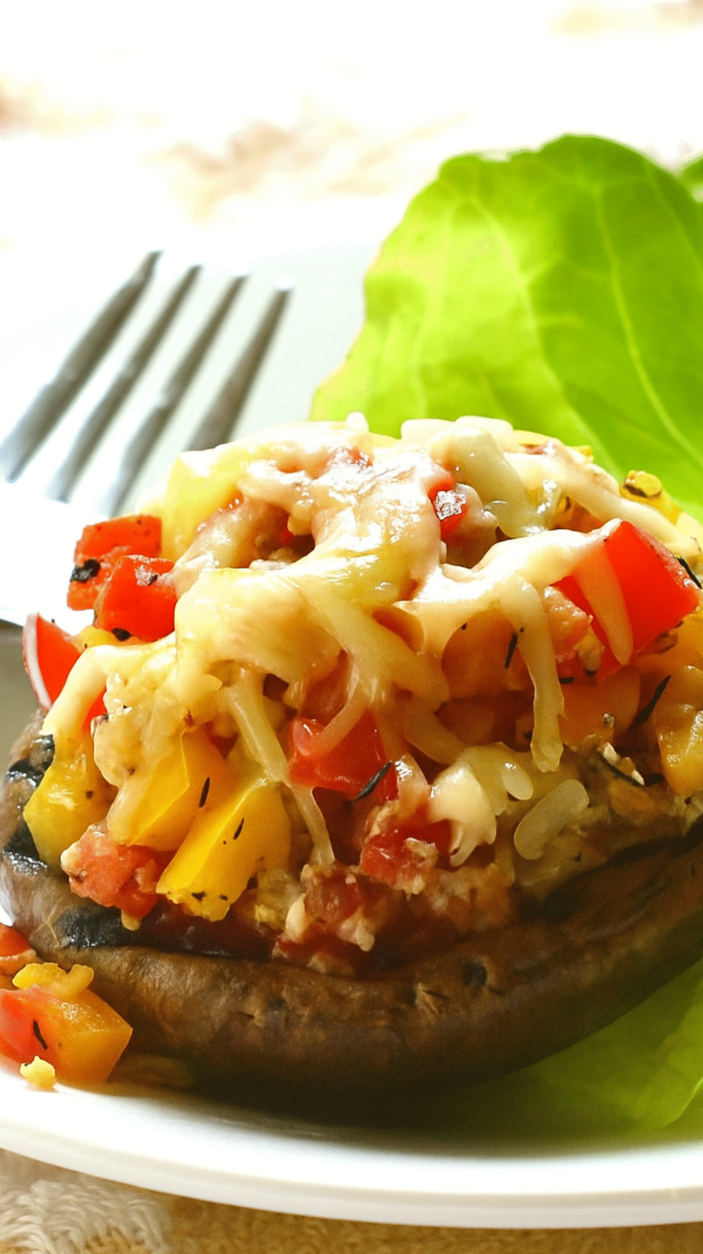 Cheesy Stuffed Mushrooms