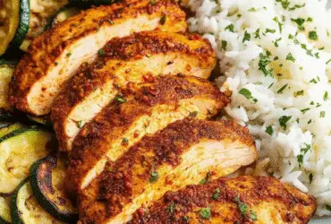 Garlic Chicken and Zucchini