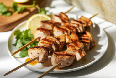 Lemon-Herb Chicken Skewers
