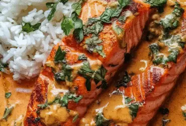 One-Pan Coconut Curry Salmon
