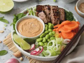 Buddha Bowl with Tahini Dressing