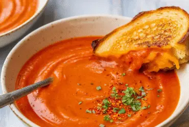 Cheese with Tomato Soup