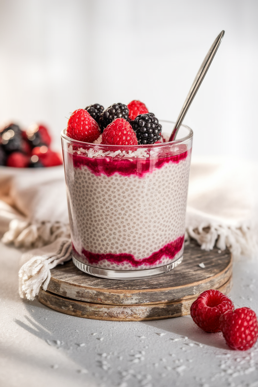 Oats with Chia and Berries