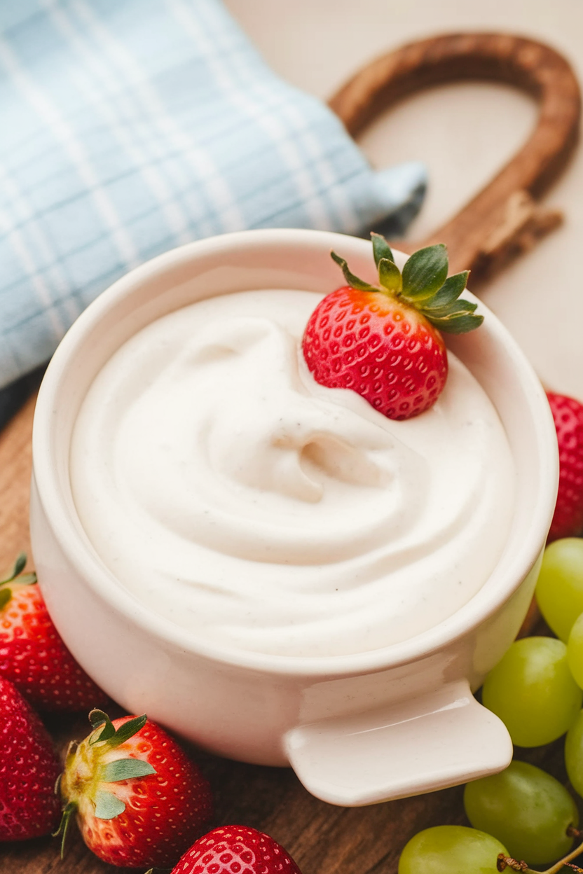 Creamy Greek Yogurt Fruit Dip