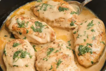 One-Pot Creamy Garlic Chicken