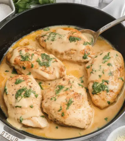 One-Pot Creamy Garlic Chicken