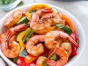 Crispy Garlic Butter Shrimp