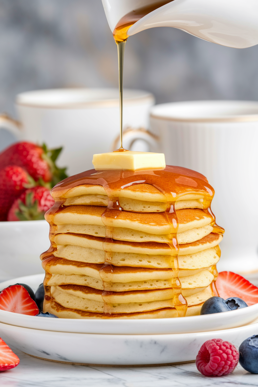 Fluffy Buttermilk Pancakes