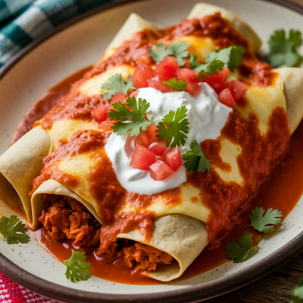 Ground Beef Enchiladas