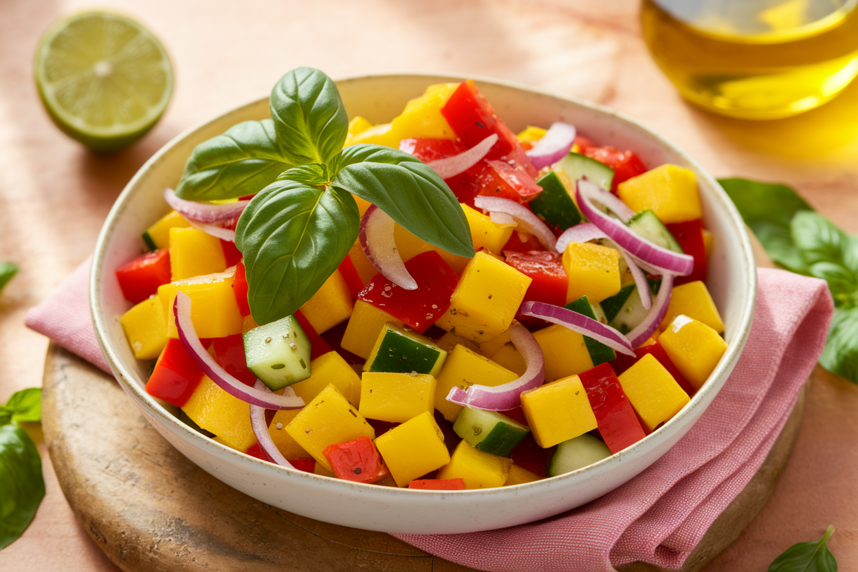 Pineapple Cucumber Salad