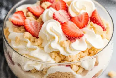 Strawberry Shortcake Trifle