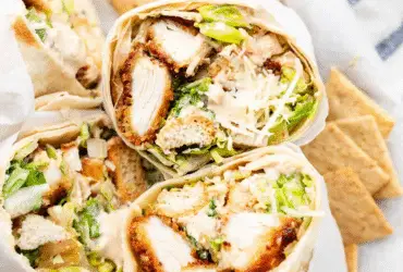 Chicken Caesar Wraps