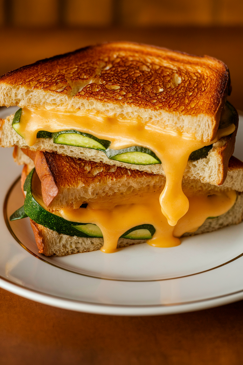 Zucchini Grilled Cheese