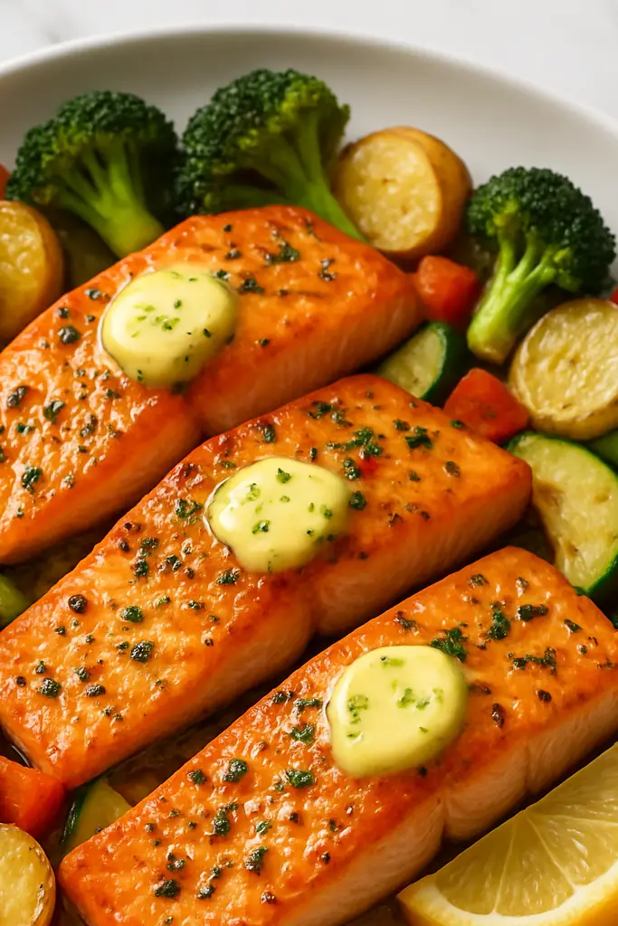 Sheet Pan Salmon with Veggies