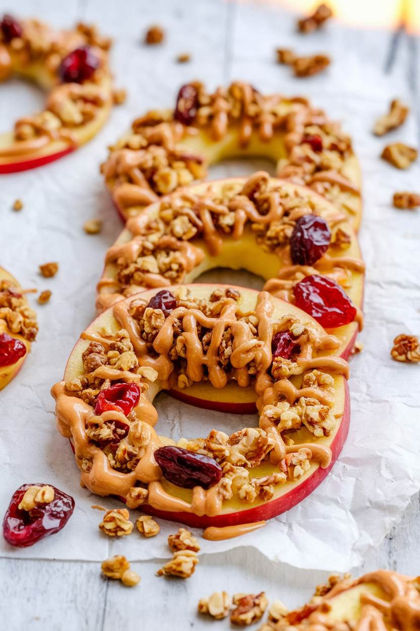 Peanut Butter Apple Slices