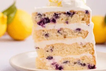Lemon Blueberry Pound Cake
