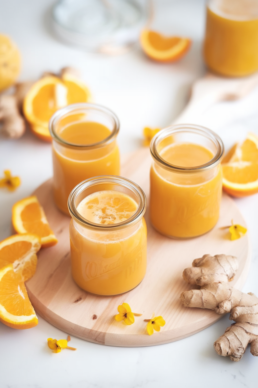 Fresh Immune-Boosting Orange Juice Recipe
