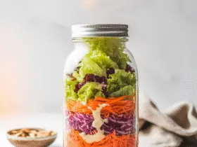Asian Chicken Mason Jar Salad