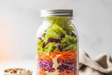 Asian Chicken Mason Jar Salad
