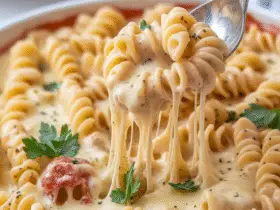 Creamy Chicken Alfredo Pasta Bake Recipe