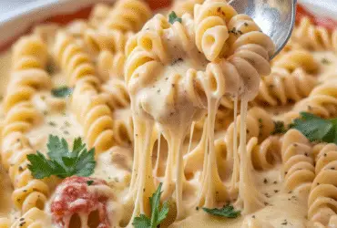 Creamy Chicken Alfredo Pasta Bake Recipe