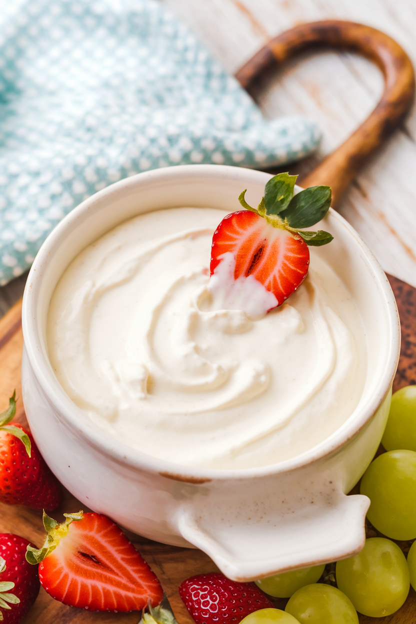 Creamy Greek Yogurt Fruit Dip