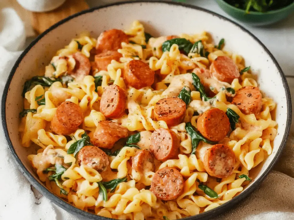 Chicken Sausage Orzo