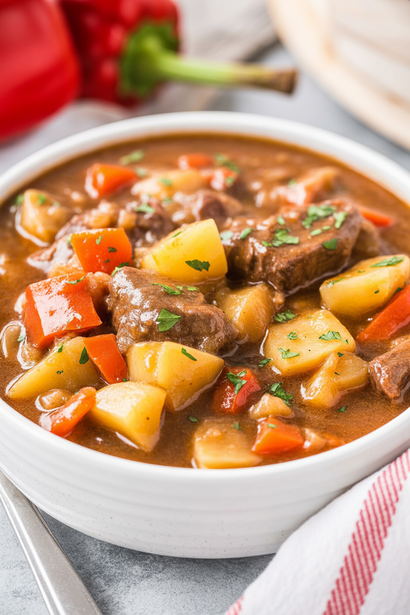 Authentic Rahmgulasch