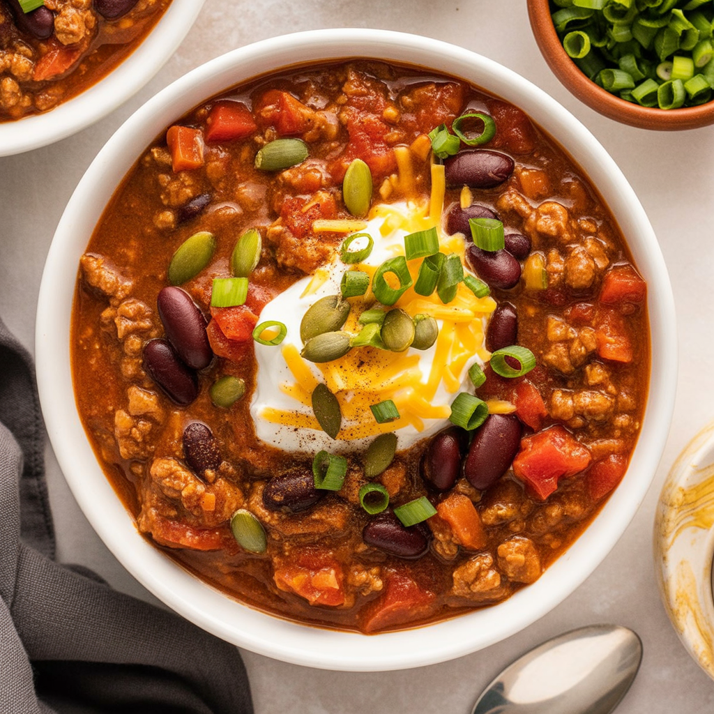 Cozy Pumpkin Chili